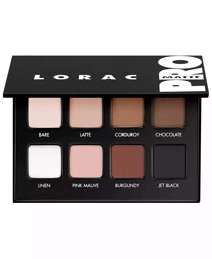 商品Lorac|PRO Matte Eye Shadow Palette,价格¥190,第3张图片详细描述