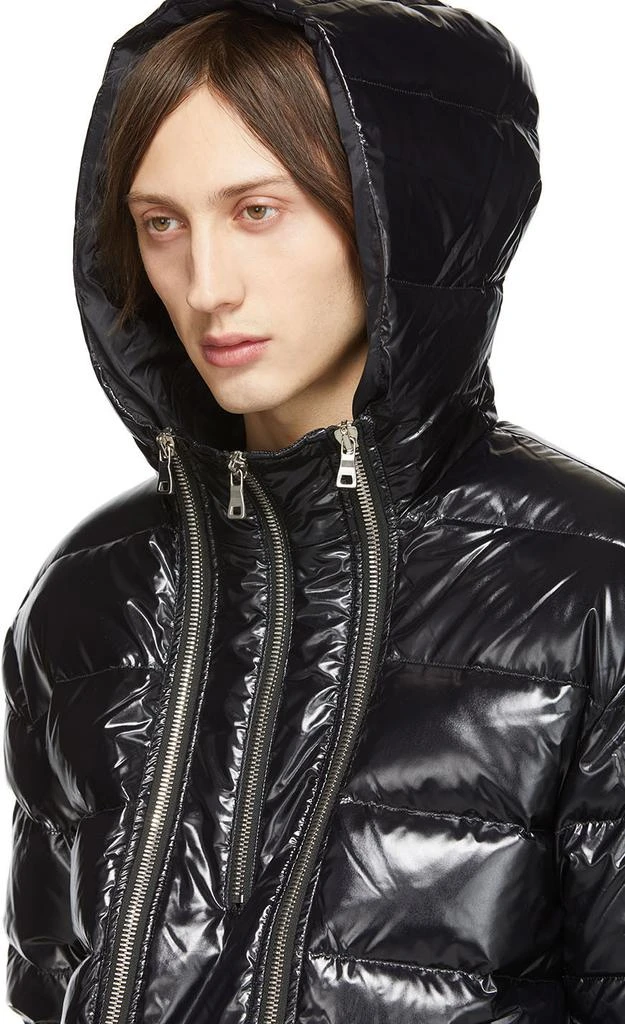 商品Balmain|Black Down Logo Jacket 男款羽绒服,价格¥13609,第4张图片详细描述