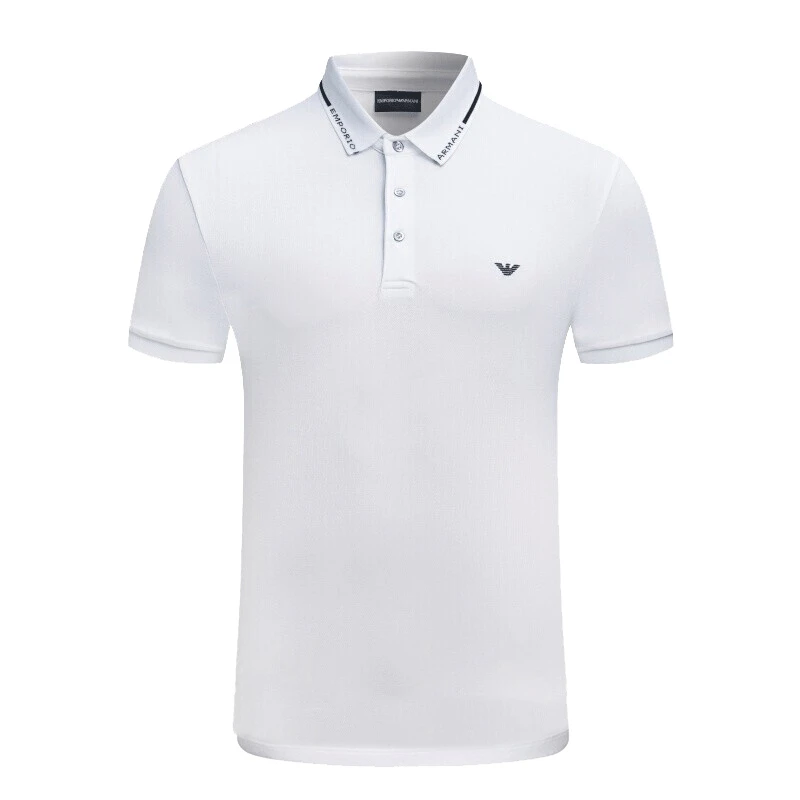 商品Emporio Armani|Emporio Armani 安普里奥 阿玛尼 男装短POLO 3G1FL3-1JBQZ-0100,价格¥737,第1张图片