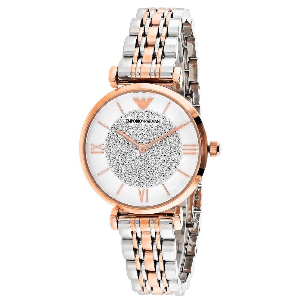 商品Armani|Armani Women's White dial Watch,价格¥2083,第1张图片