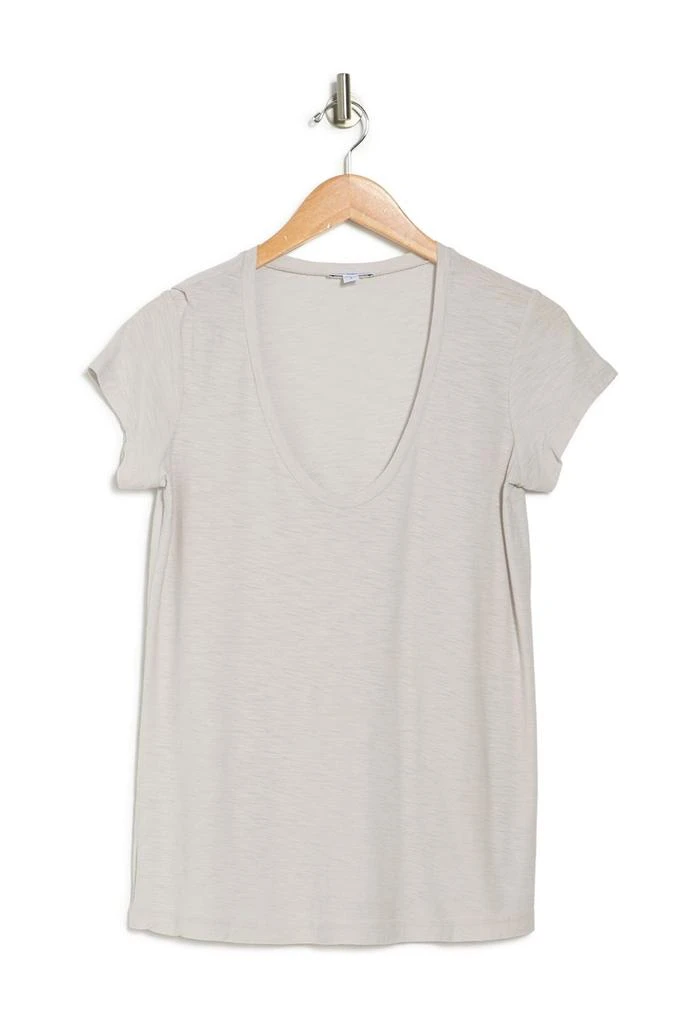 商品James Perse|Deep V-Neck T-Shirt,价格¥244,第3张图片详细描述