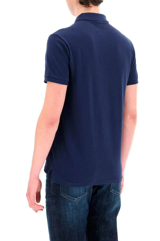 商品Ralph Lauren|Pique cotton polo shirt,价格¥570,第4张图片详细描述