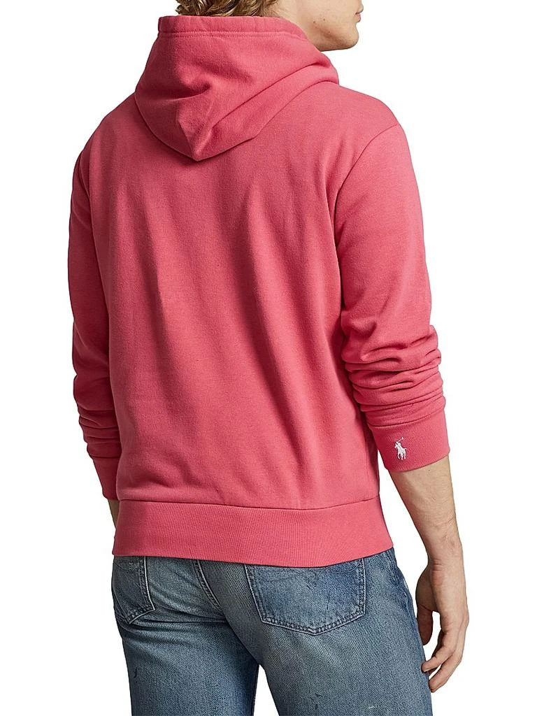 商品Ralph Lauren|Logo-Embroidered Cotton-Blend Hoodie,价格¥624,第4张图片详细描述