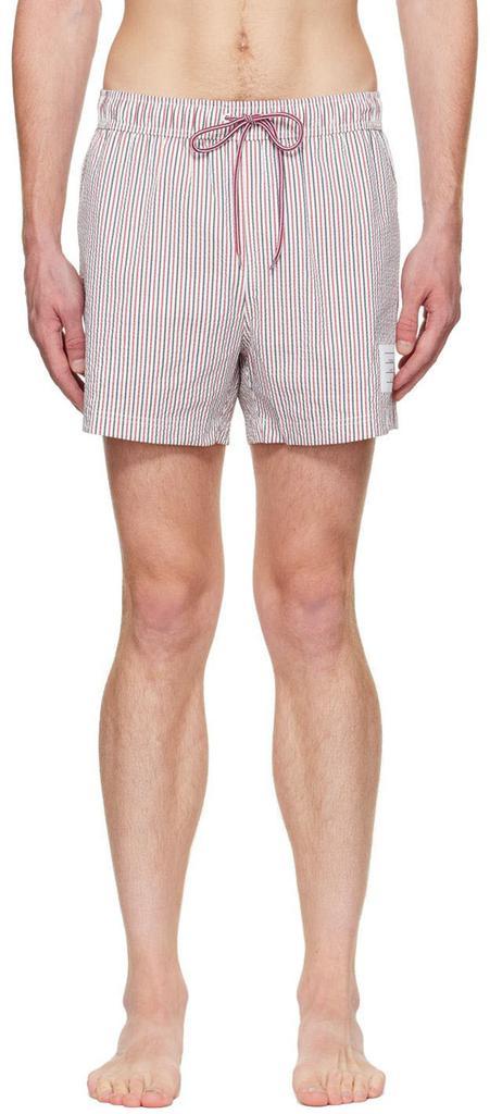 商品Thom Browne|多色条纹泳裤,价格¥4972,第1张图片