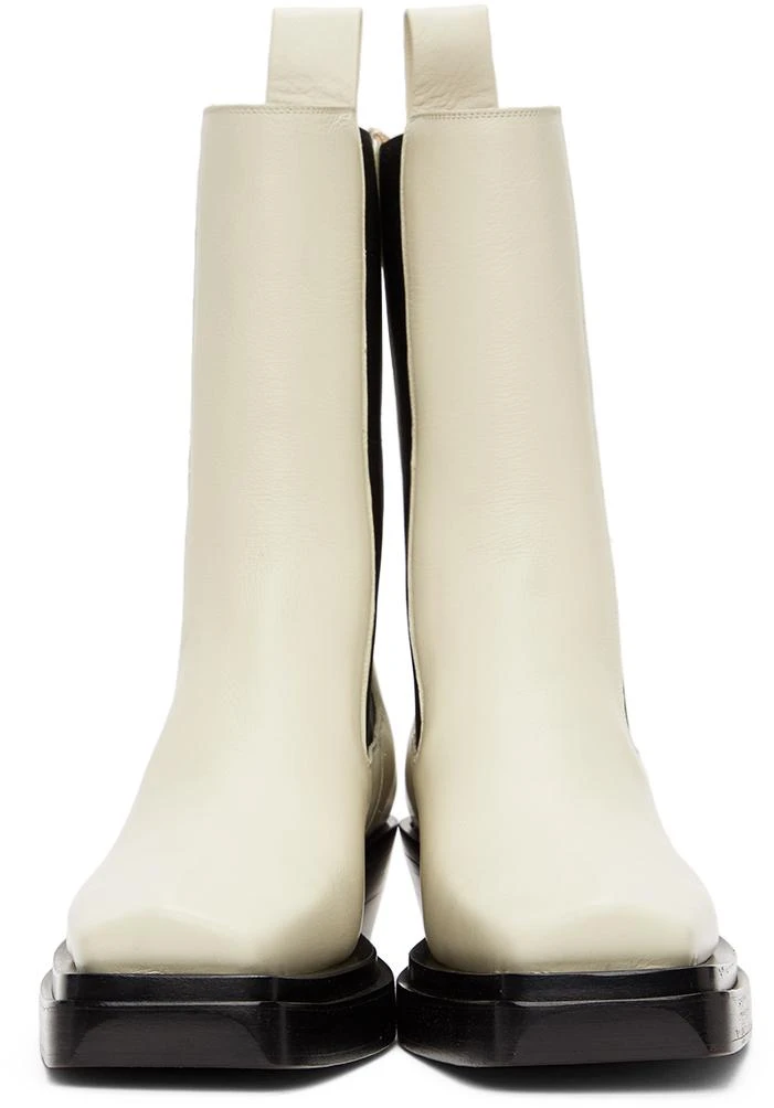 商品Bottega Veneta|Off-White 'The Lean' Chelsea Boots,价格¥12137,第2张图片详细描述