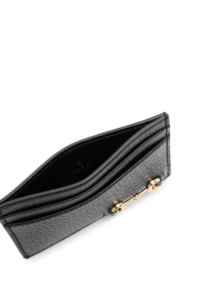商品Gucci|GUCCI - Horsebit Leather Card Case,价格¥2331,第3张图片详细描述