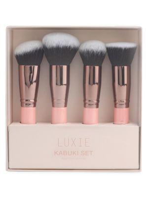 商品Luxie|Kabuki 4-Piece Makeup Brush Set,价格¥293,第4张图片详细描述