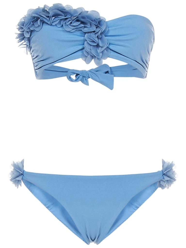 商品La Reveche|La Reveche Rasha Bandeau Swimsuit,价格¥1230,第1张图片