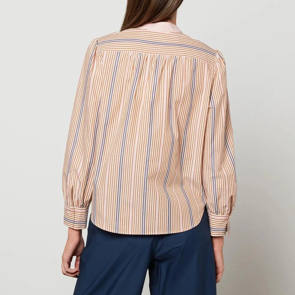 商品See by Chloé|See By Chloe Women's Multicolor Striped Poplin Shirt,价格¥588,第2张图片详细描述