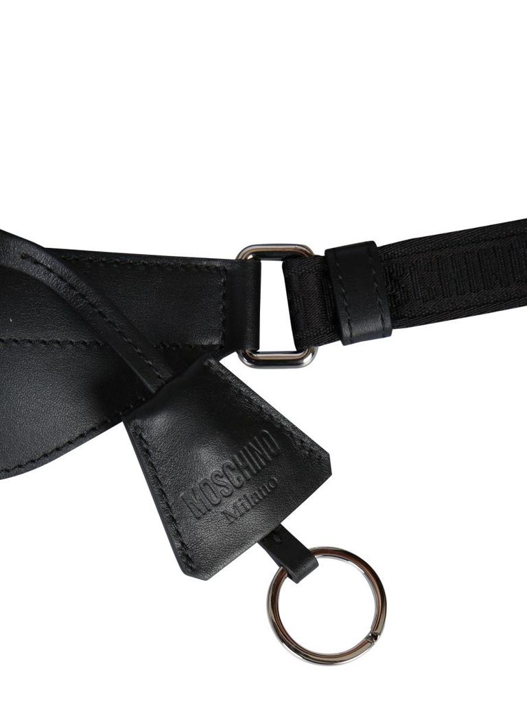 Moschino Men's  Black Nylon Belt Bag商品第2张图片规格展示