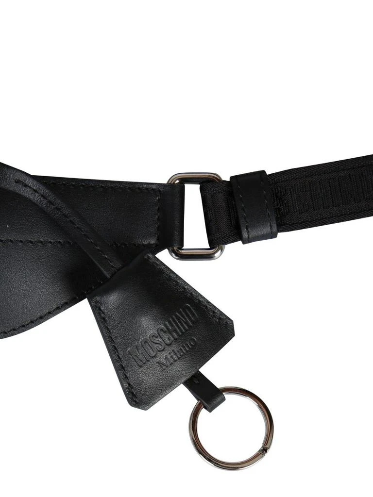 商品Moschino|Moschino men's black nylon belt bag,价格¥3761,第2张图片详细描述