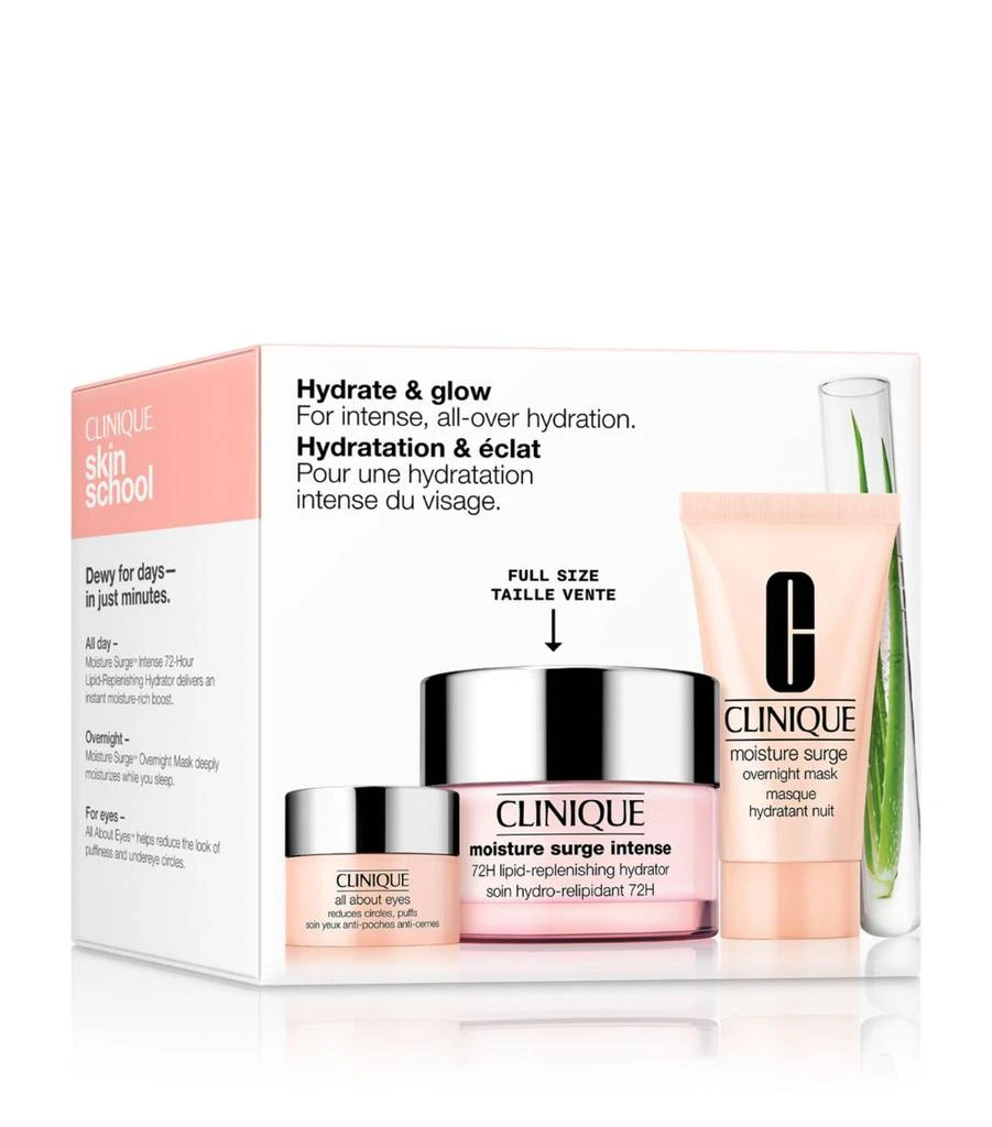 商品Clinique|Intense Hydrate + Glow Skincare Set,价格¥419,第3张图片详细描述