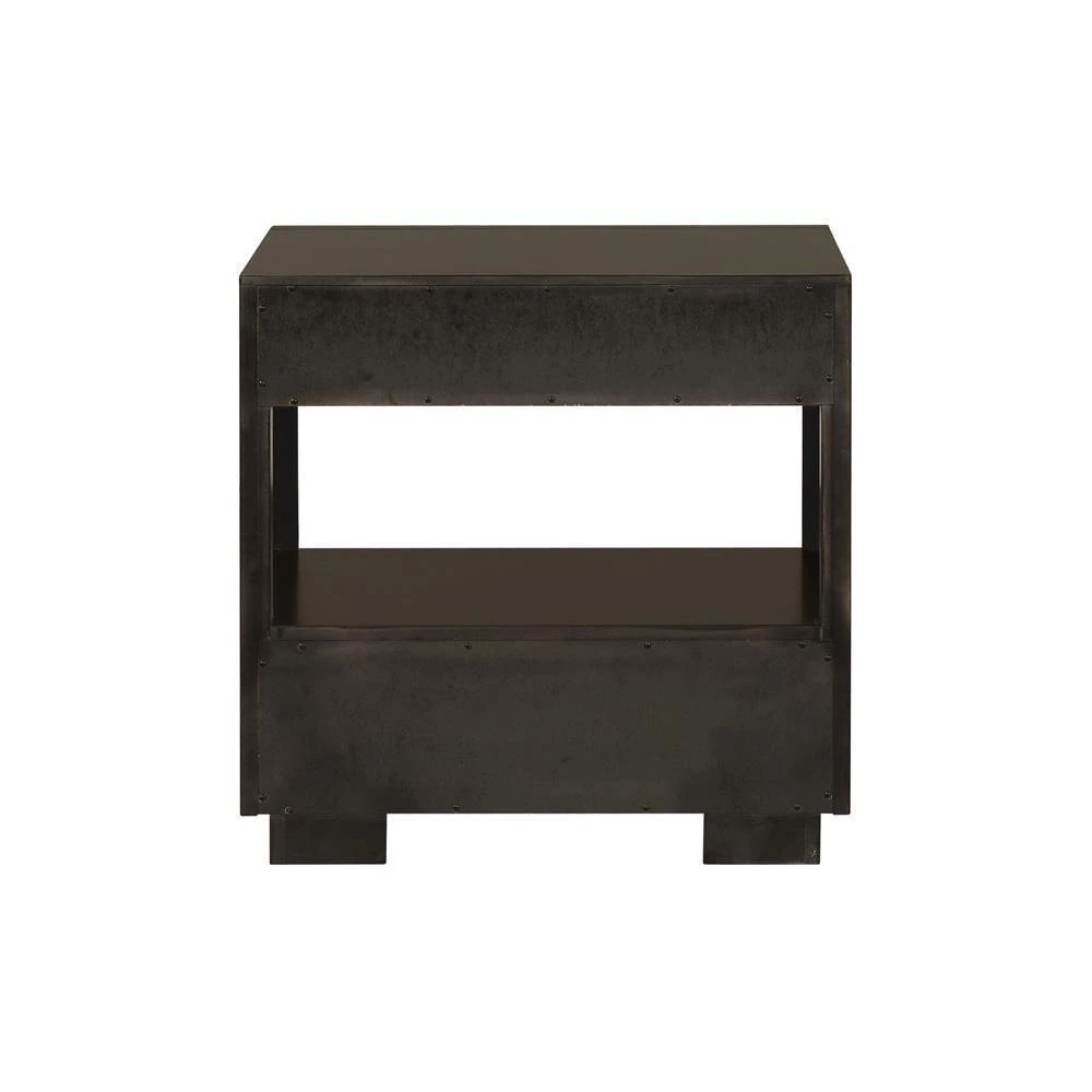 商品Coaster Co. of America|Durango 2-drawer Nightstand Smoked Peppercorn,价格¥3411,第4张图片详细描述