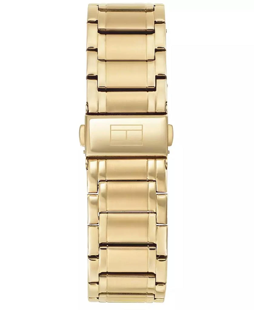 商品Tommy Hilfiger|Men's Chronograph Gold-Tone Bracelet Watch 44mm,价格¥956,第5张图片详细描述