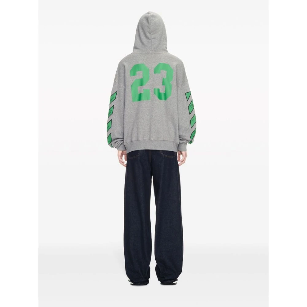 商品【商品预售7天】 Off-White|Off-White 男士针织毛衣 OMBB085S24FLE0140655 灰色,价格¥4257,第5张图片详细描述