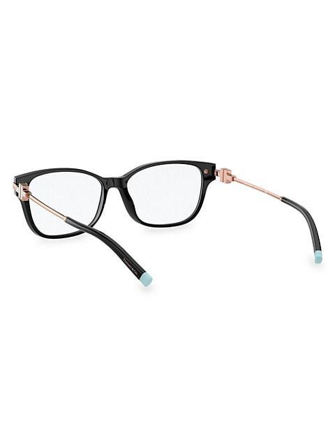 商品Tiffany & Co.|55MM Rectangular Eyeglasses,价格¥2590,第7张图片详细描述