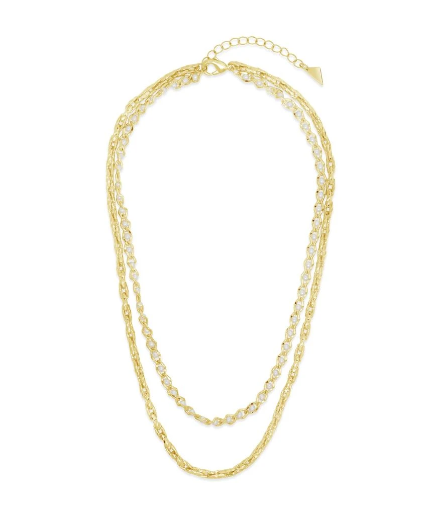 商品Sterling Forever|Amedea Layered Necklace,价格¥741,第1张图片