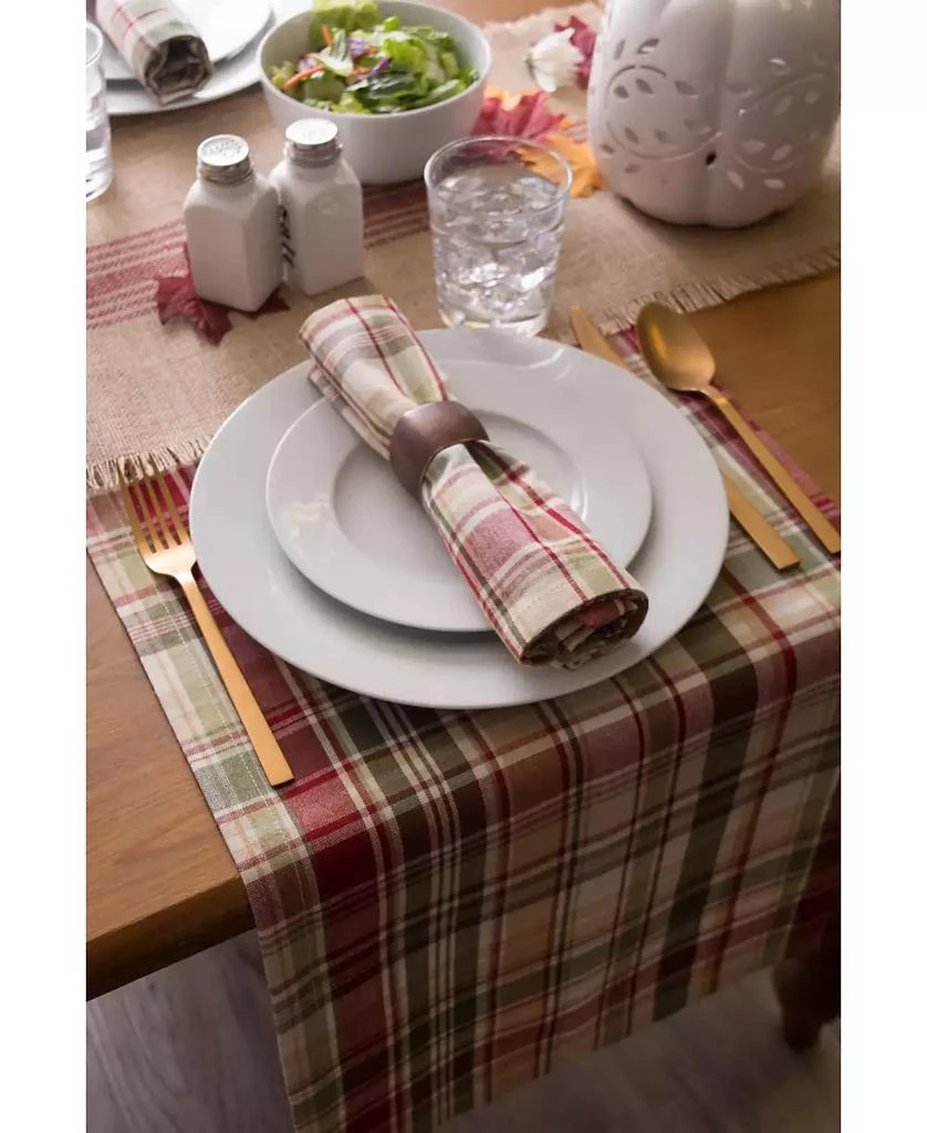 商品Design Imports|Give Thanks Plaid Table Runner,价格¥235,第5张图片详细描述