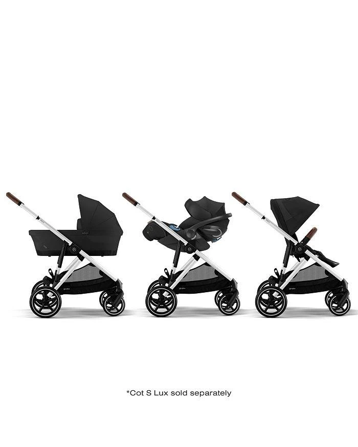 商品Cybex|Gazelle S Single to Double Travel System Stroller + Cloud G Lux Infant Car Seat with SensorSafe,价格¥9344,第5张图片详细描述