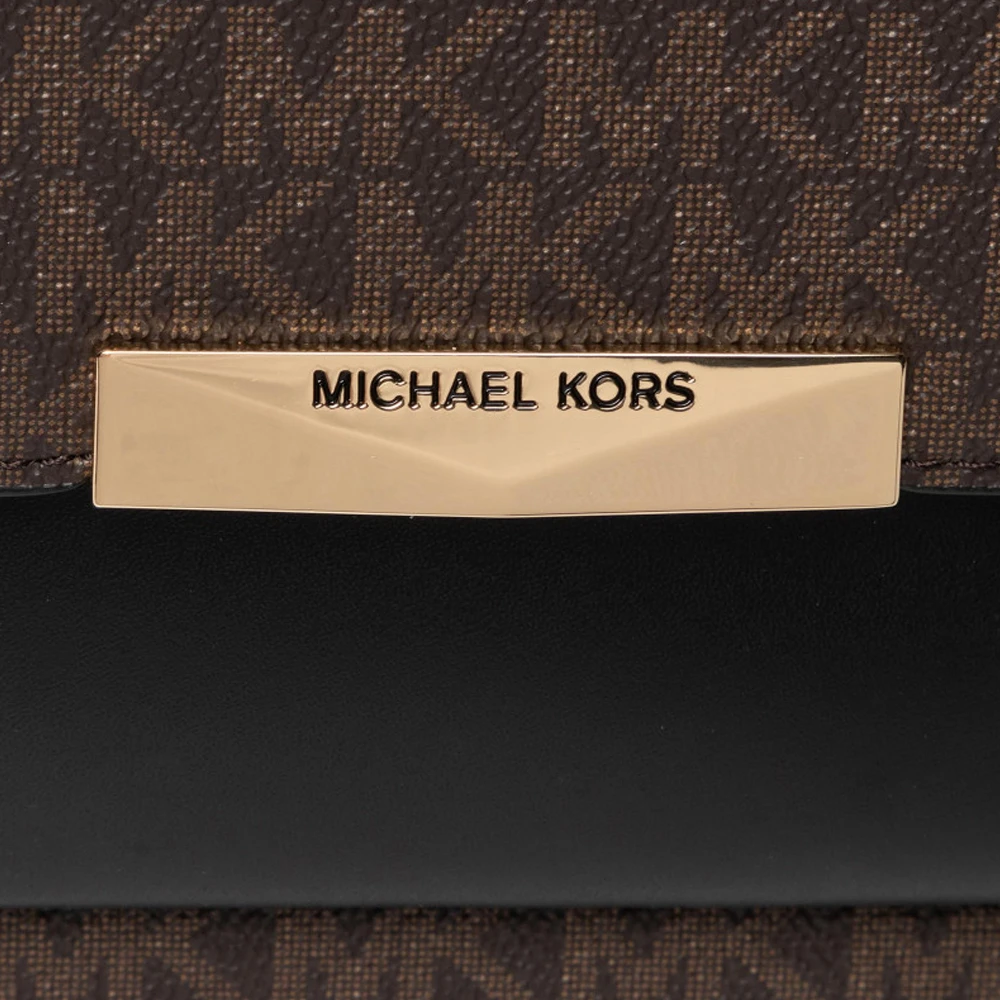 商品Michael Kors|MICHAEL KORS 女士棕色单肩包 30H9GJ4L3B-BROWNBLK,价格¥1358,第1张图片