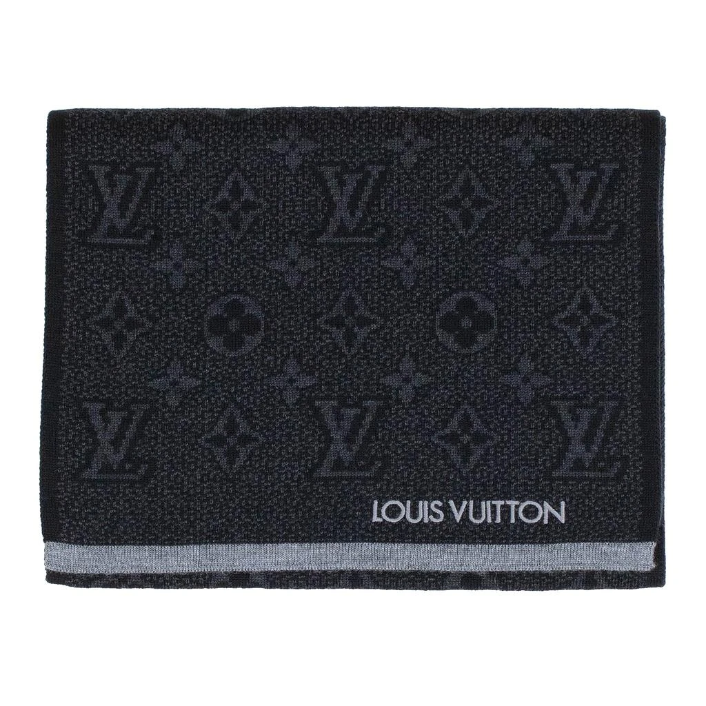 商品Louis Vuitton|Louis Vuitton My Monogram Eclipse Scarf Black,价格¥4063,第2张图片详细描述