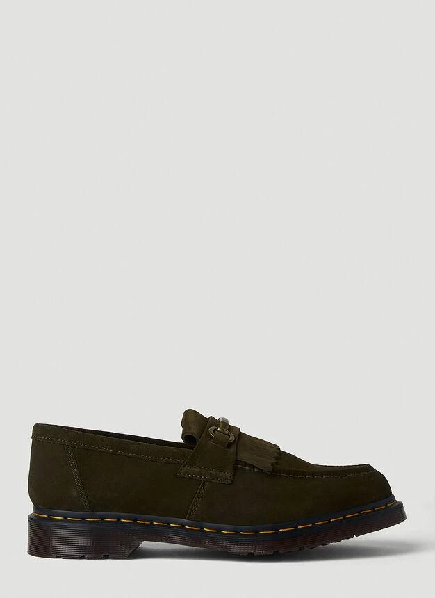 商品Dr. Martens|Adrian Snaffle Loafers in Khaki,价格¥1144,第1张图片