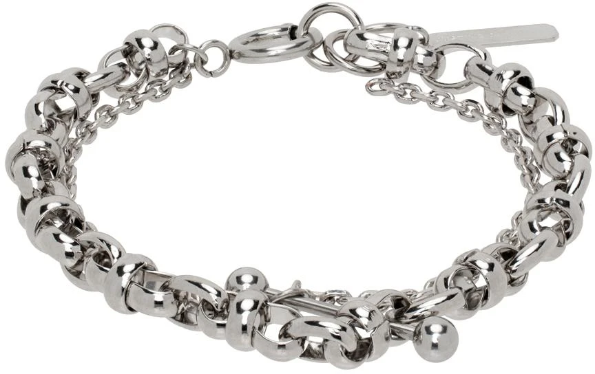 商品Justine Clenquet|Silver Kim Bracelet,价格¥468,第1张图片