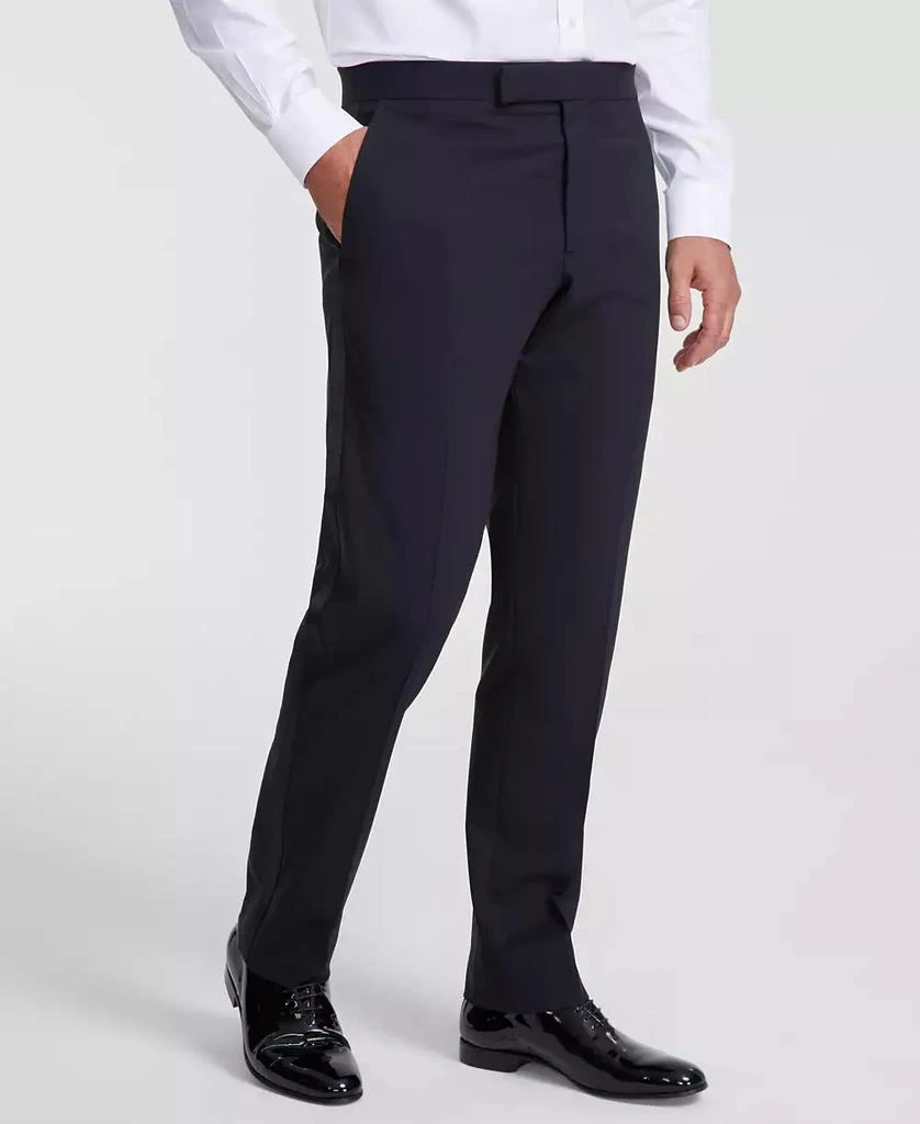 商品Brooks Brothers|B by Brooks Brother Men's Classic-Fit Wool Blend Tuxedo Suit Pants,价格¥1424,第3张图片详细描述