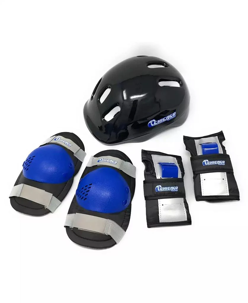商品Chicago Skates|Chicago Boys Adjustable Quad Roller Skate Set, 7 Pc Set - Size S (J10-J13),价格¥524,第3张图片详细描述