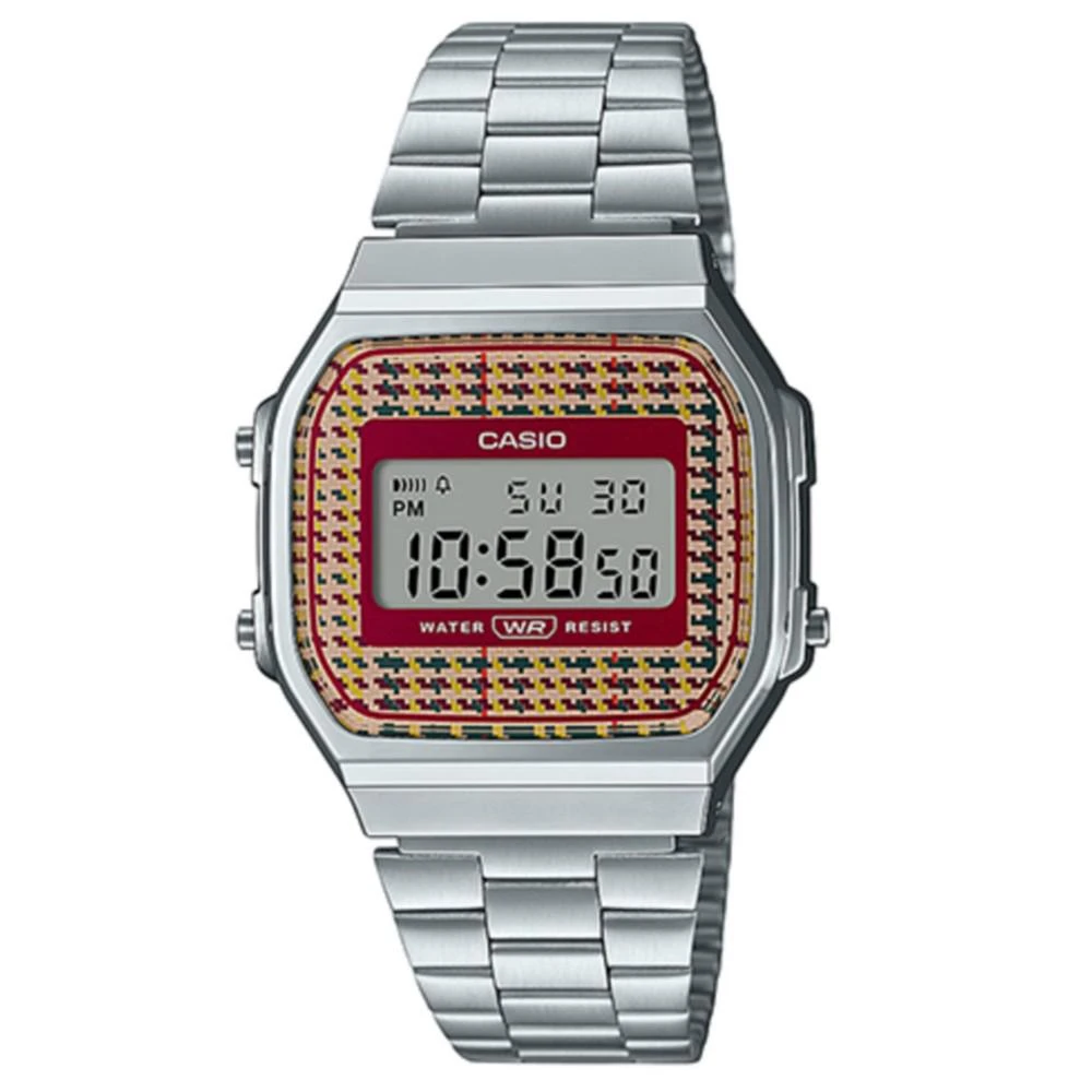 商品Casio|Unisex Digital Stainless Steel Bracelet Watch 36.3mm,价格¥281,第1张图片