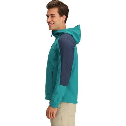 商品Outdoor Research|Ferrosi Hooded Jacket - Men's,价格¥549,第3张图片详细描述