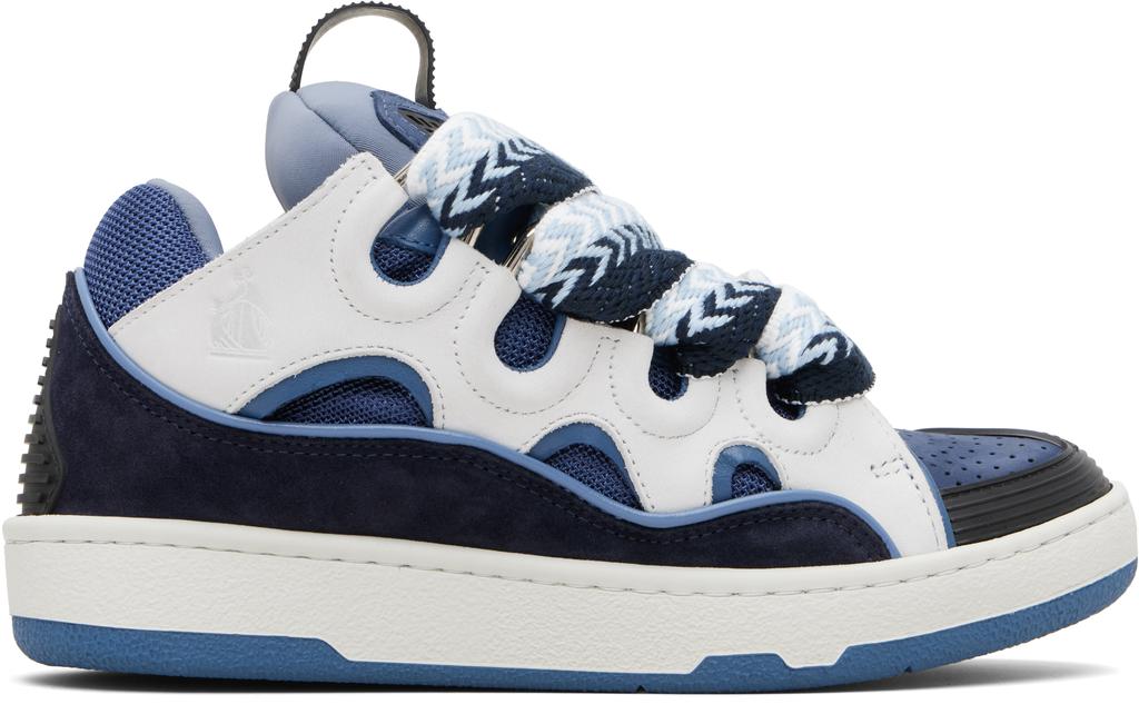Sneakers in pelle Blue Curb image 2