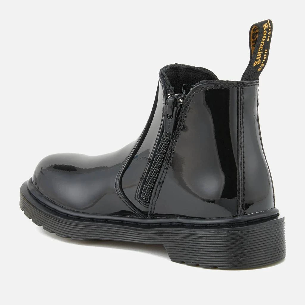 商品Dr. Martens|Dr. Martens Kids' Banzai Patent Lamper Leather Chelsea Boots - Black,价格¥398,第4张图片详细描述