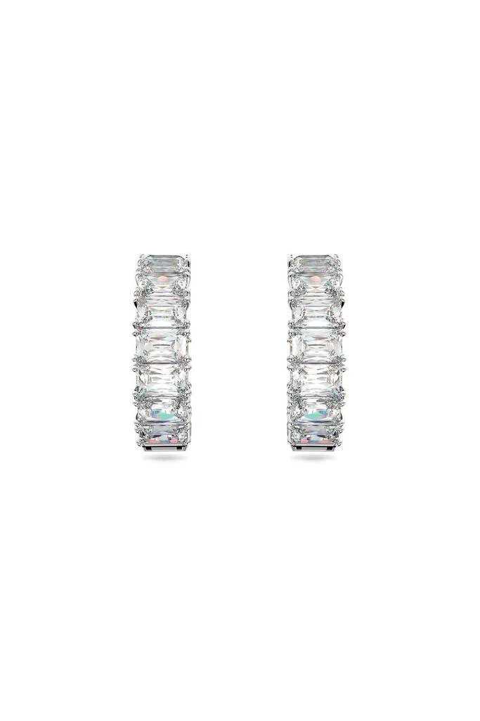 商品Swarovski|Swarovski Millenia Octagon Cut Hoop Earrings,价格¥1356,第1张图片