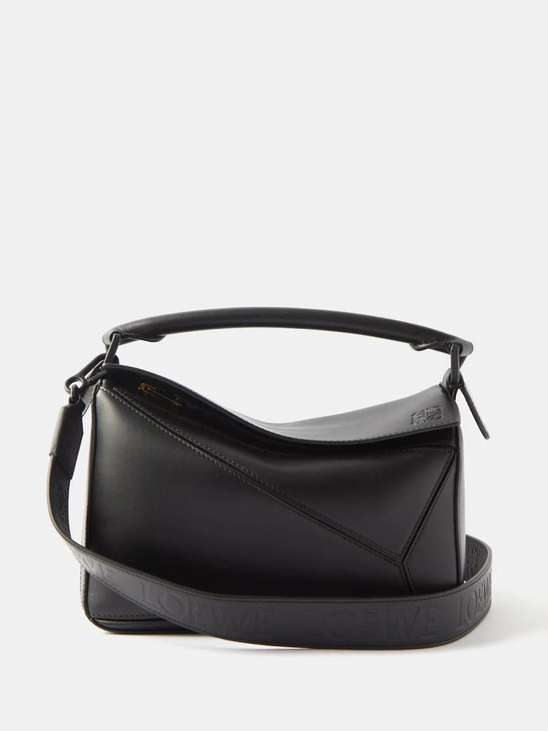 商品Loewe|Puzzle small leather cross-body bag,价格¥24431,第1张图片