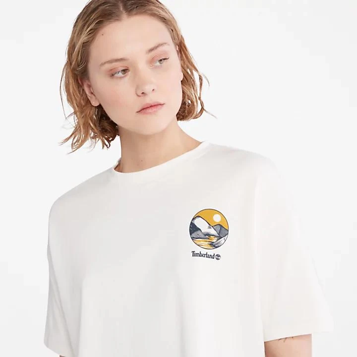 商品Timberland|TimberFresh™ Graphic T-Shirt for Women in White,价格¥258,第5张图片详细描述