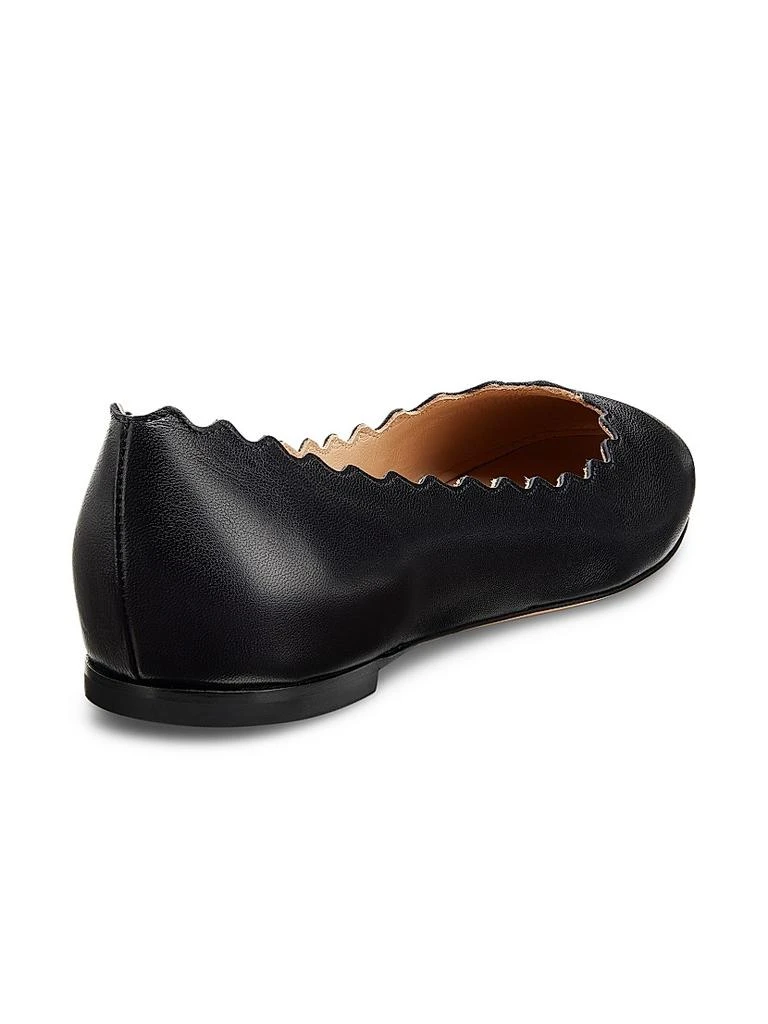 商品Chloé|Lauren Leather Ballet Flats,价格¥4425,第3张图片详细描述