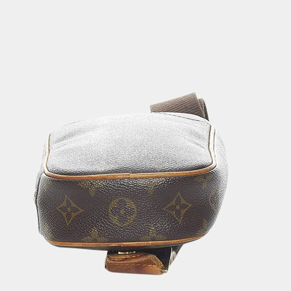 商品[二手商品] Louis Vuitton|Louis Vuitton Brown Monogram Gange Pochette,价格¥6511,第4张图片详细描述