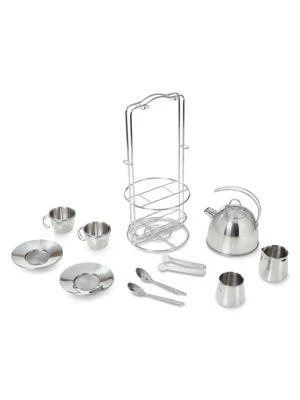 商品Melissa & Doug|Stainless Steel Tea Set,价格¥302,第3张图片详细描述
