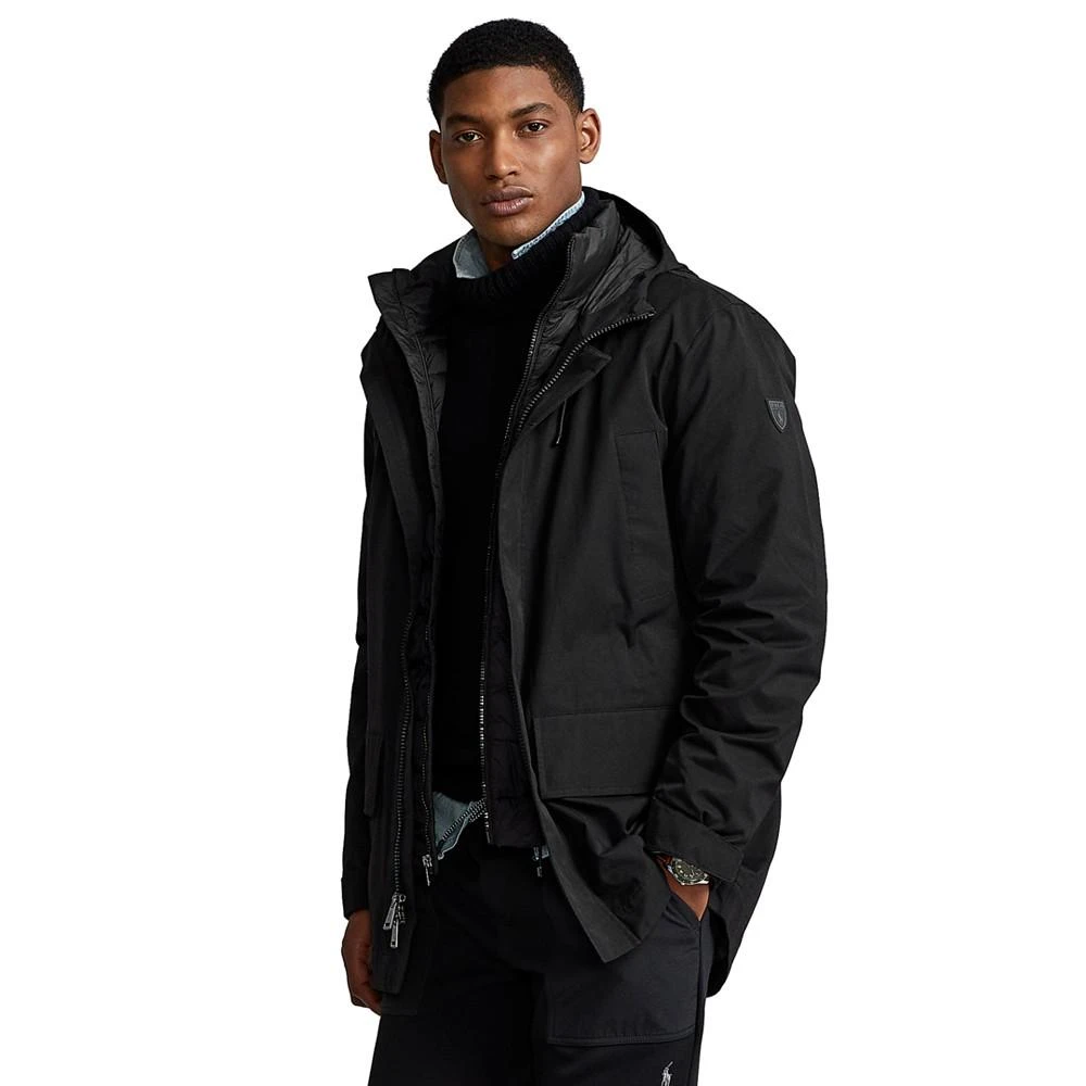 商品Ralph Lauren|Men's Twill Hooded Coat & Quilted Liner,价格¥2217,第1张图片