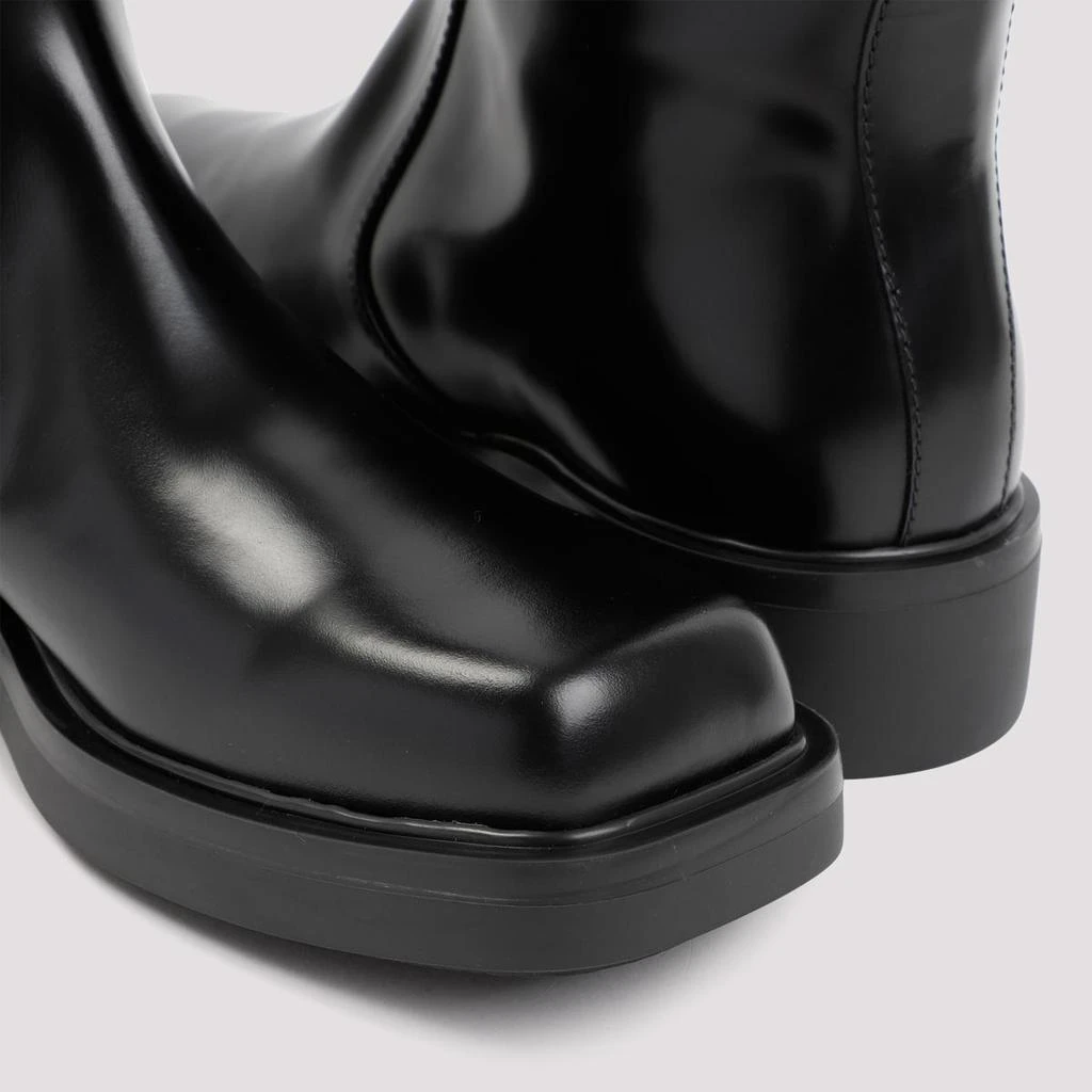 商品Prada|PRADA  LEATHER BOOTS SHOES,价格¥7246,第4张图片详细描述