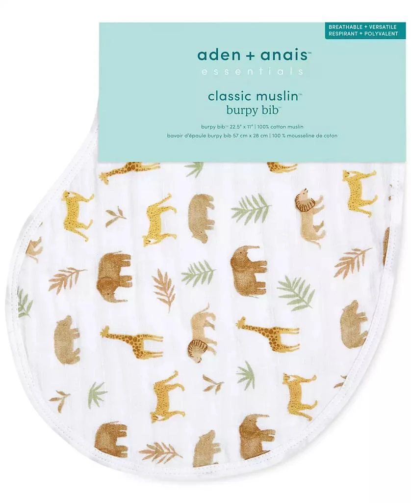 商品aden + anais|aden + anais Baby Boys or Baby Girls Tanzania Print Burpy Bib,价格¥84,第3张图片详细描述