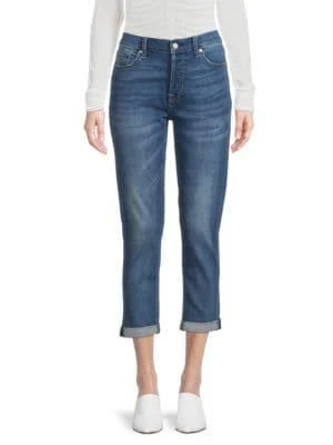 商品7 For All Mankind|​Josefina Cropped Jeans,价格¥488,第1张图片