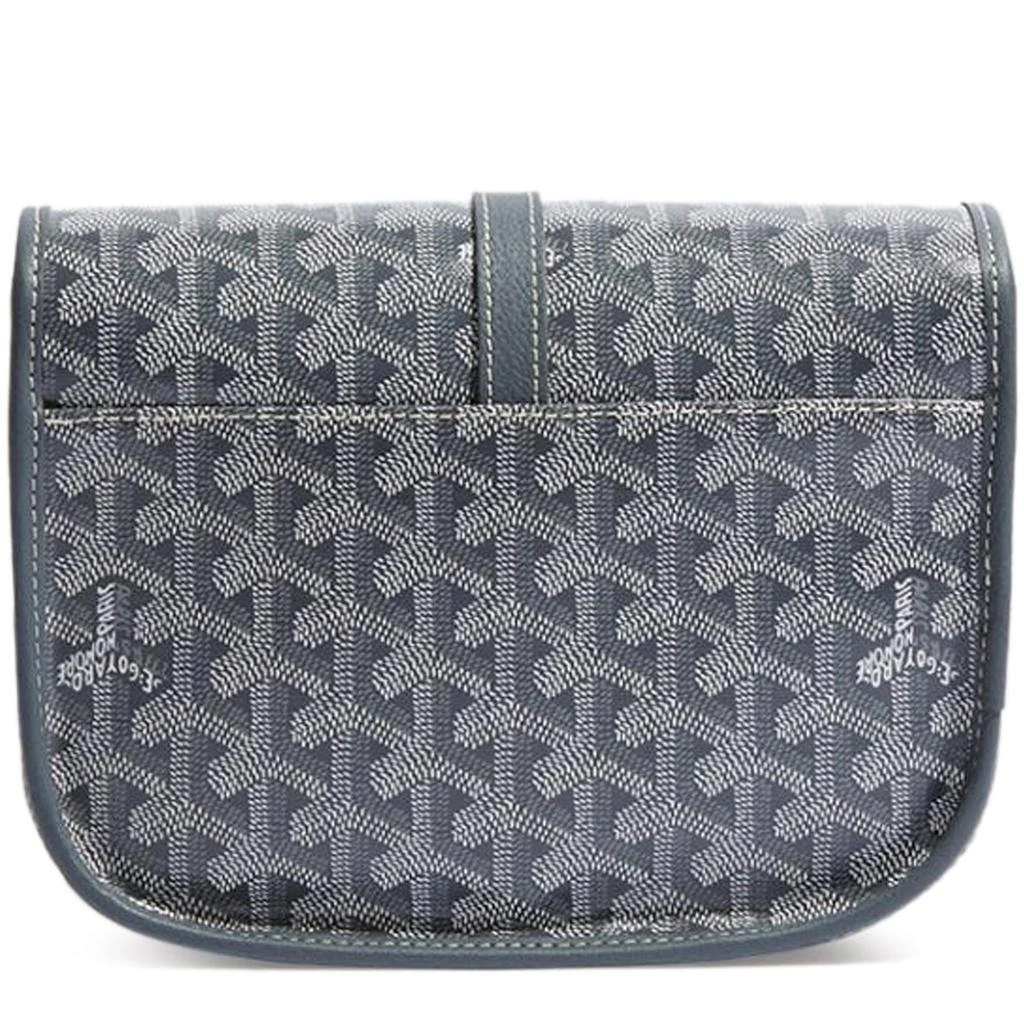 商品Goyard|Goyard Goyardine Belvedere II Grey PM Messenger Bag,价格¥26877,第3张图片详细描述