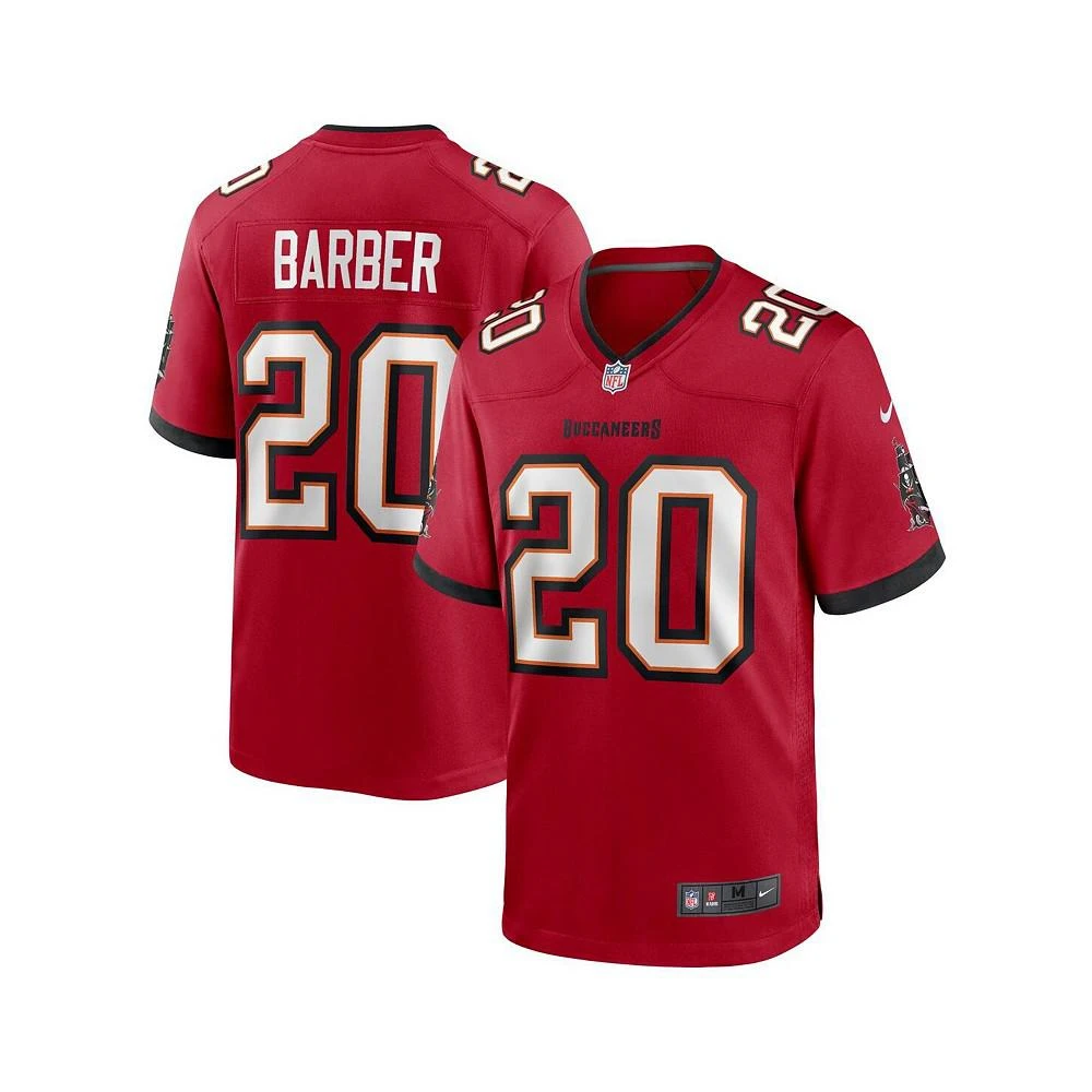 商品NIKE|Men's Ronde Barber Red Tampa Bay Buccaneers Retired Player Game Jersey,价格¥702,第1张图片