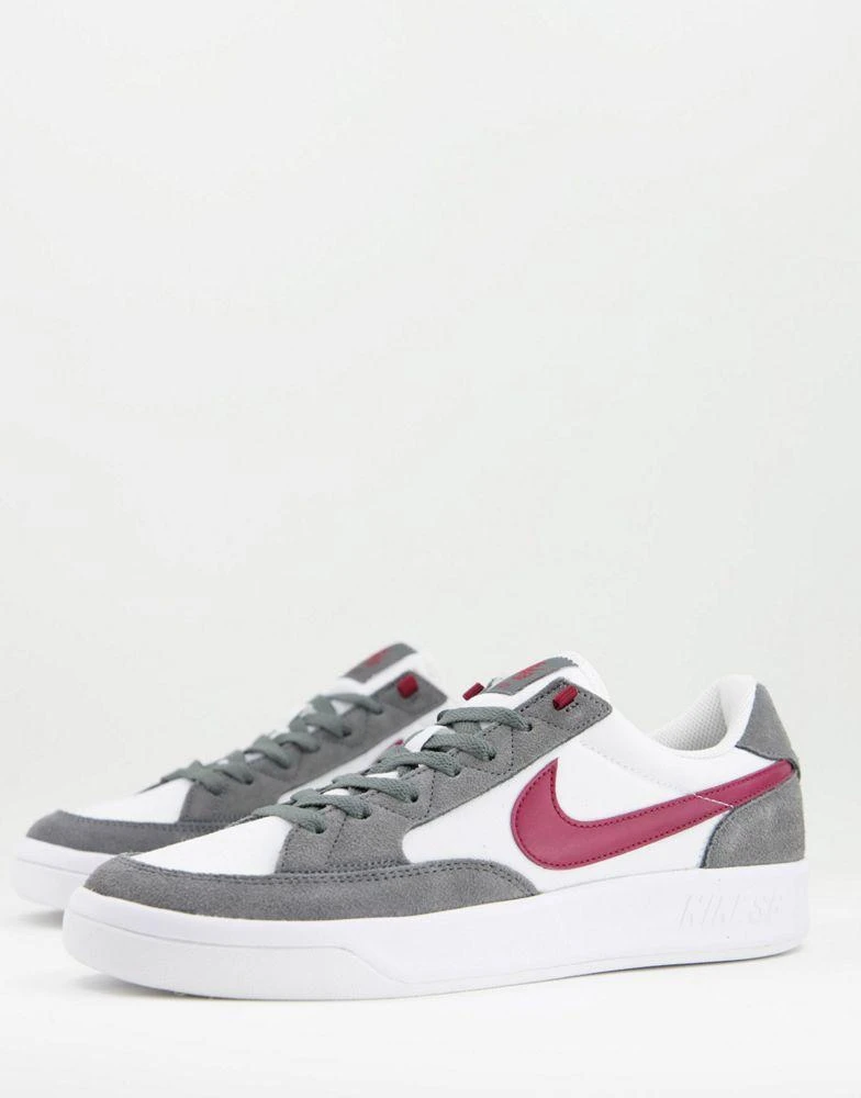 商品NIKE|Nike SB Adversary Premium trainers in red and grey,价格¥350,第1张图片