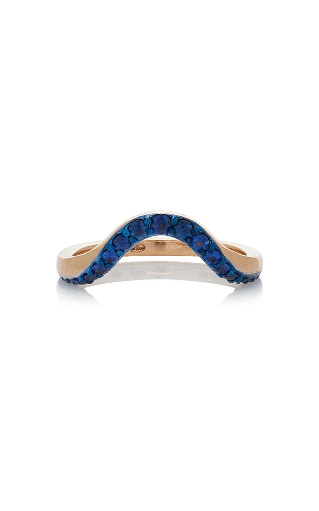 商品Marie Mas|Marie Mas - 18K Rose Gold Sapphire Ring - Blue - US 7 - Moda Operandi - Gifts For Her,价格¥18668,第1张图片