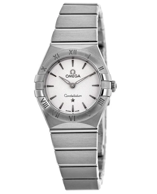 商品Omega|Omega Constellation Manhattan Quartz 25mm Silver Dial Stainless Steel Women's Watch 131.10.25.60.02.001,价格¥20482,第1张图片