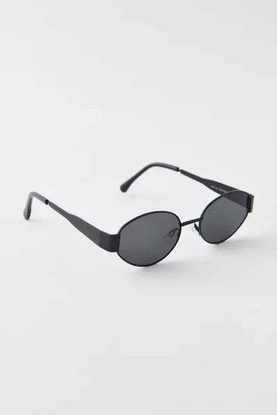 商品Urban Outfitters|Agent Slim Oval Sunglasses,价格¥114,第2张图片详细描述