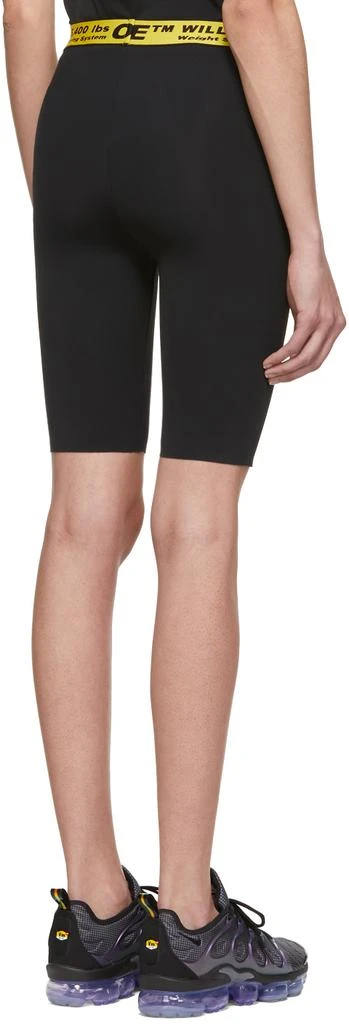 商品Off-White|SSENSE Exclusive Black "WORKOUT" 'Sport' Cycling Shorts,价格¥1096,第3张图片详细描述